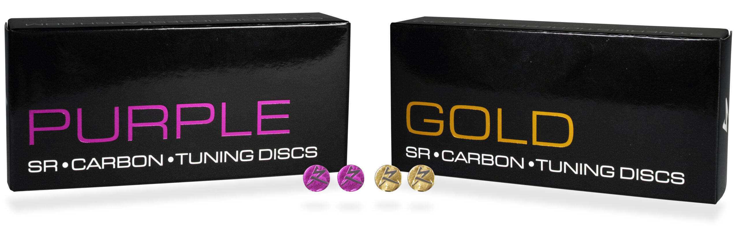 PurpleandGoldCarbonTuningDisks2